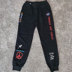 “astroworld” sweatpants